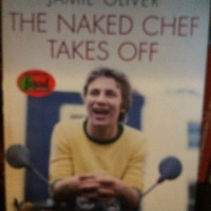 Jamie Oliver, The naked chef takes off, first edition hardcover, new condition